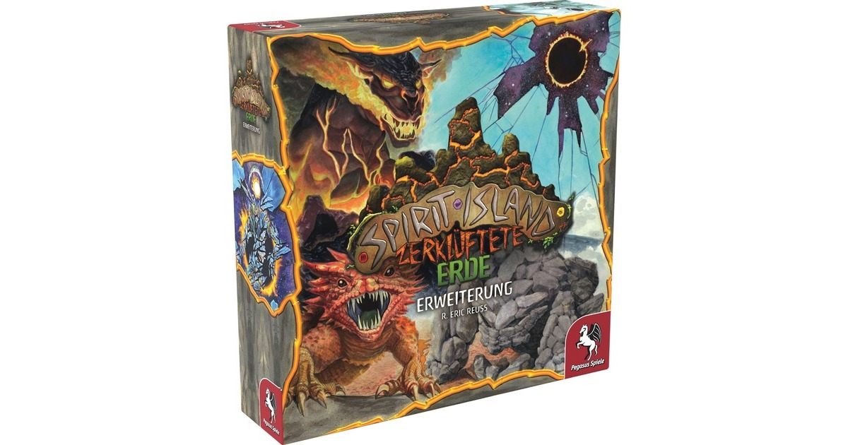 Pegasus Spirit Island: Zerklüftete Erde, Brettspiel(Erweiterung)
