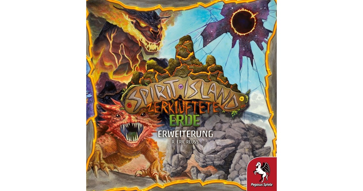 Pegasus Spirit Island: Zerklüftete Erde, Brettspiel(Erweiterung)