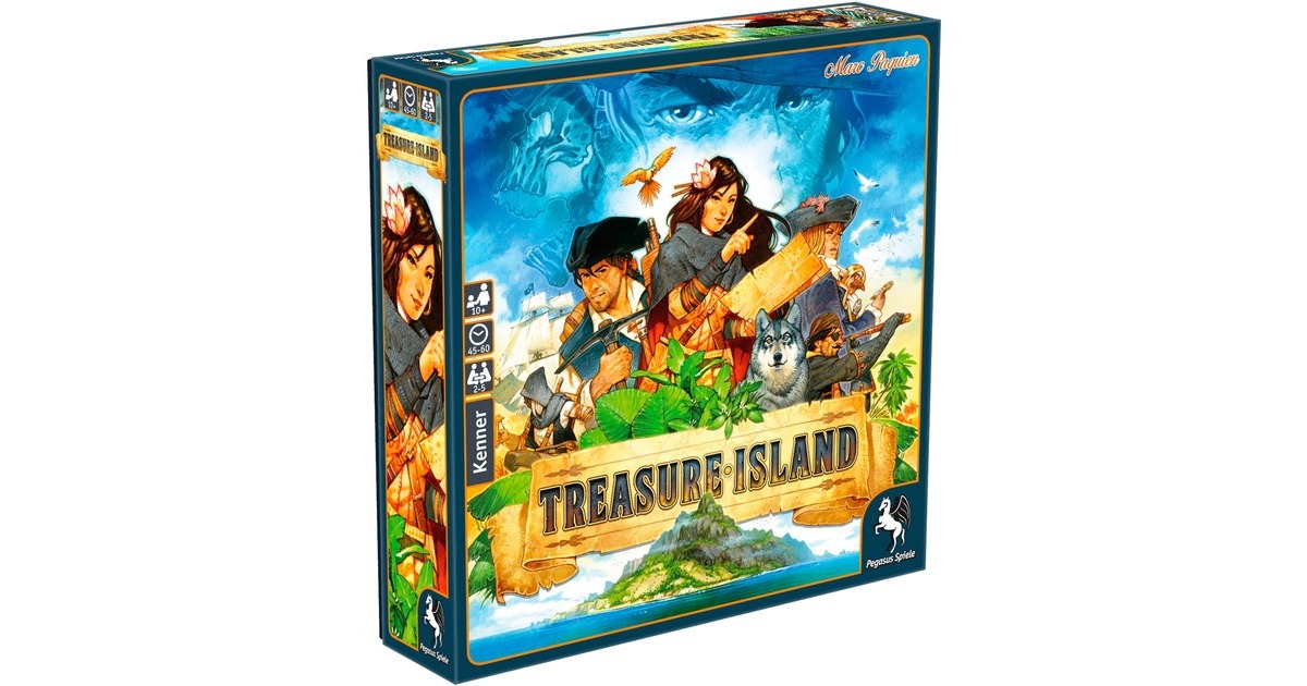 Pegasus Treasure Island, Brettspiel