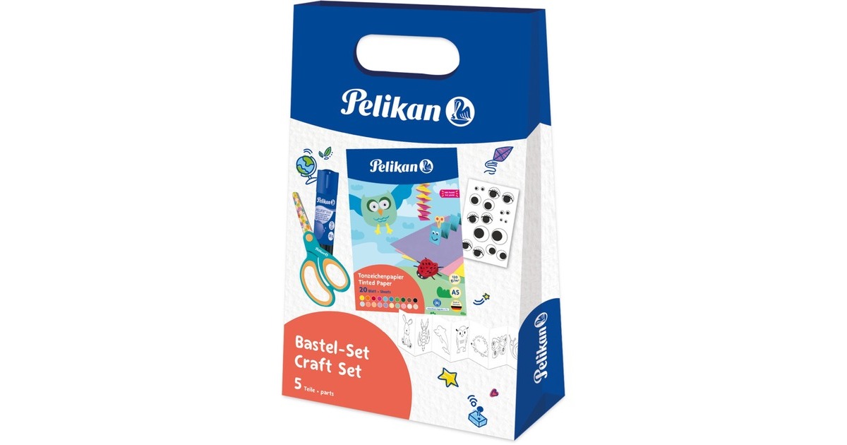 Pelikan Bastel-Set, 5-teilig