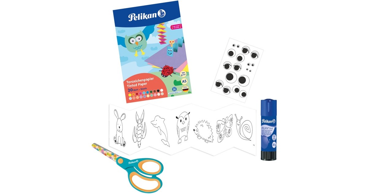 Pelikan Bastel-Set, 5-teilig Pelikan Bastel-Set, 5-teilig