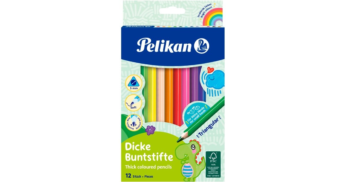 Pelikan Buntstifte D12D, Set