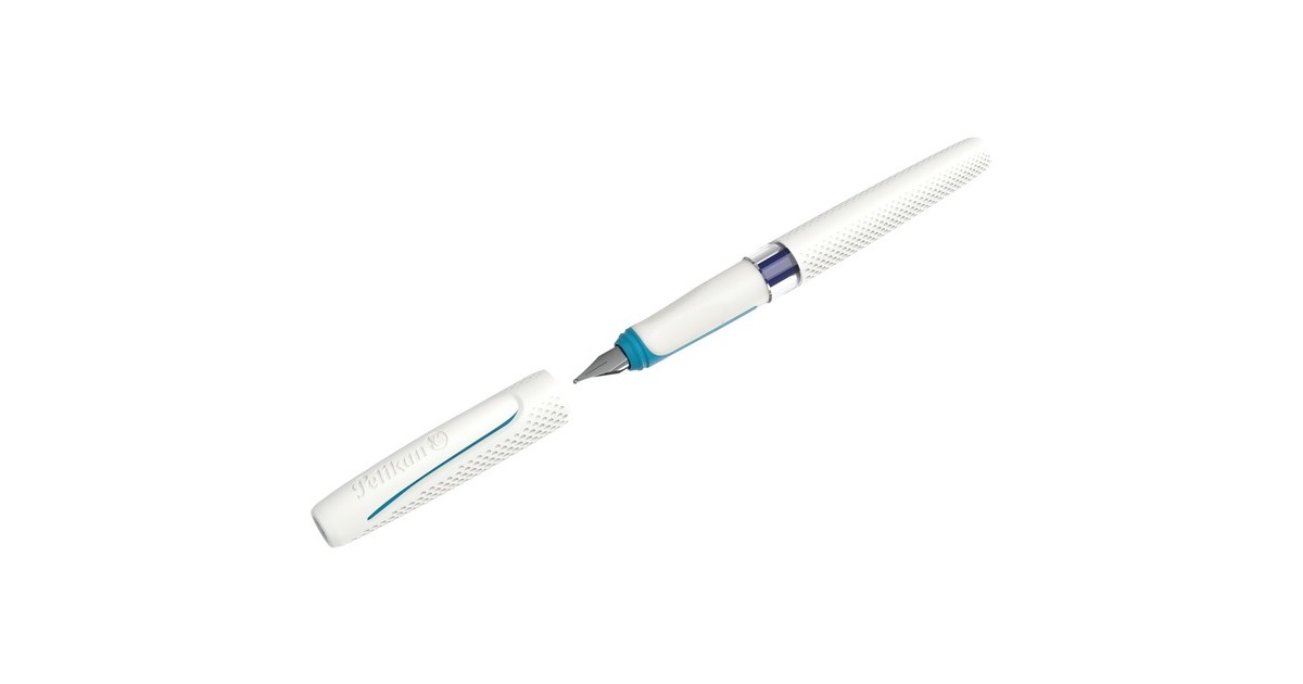 Pelikan Füller ilo, Feder M, Weiß, Füllfederhalter(weiß)