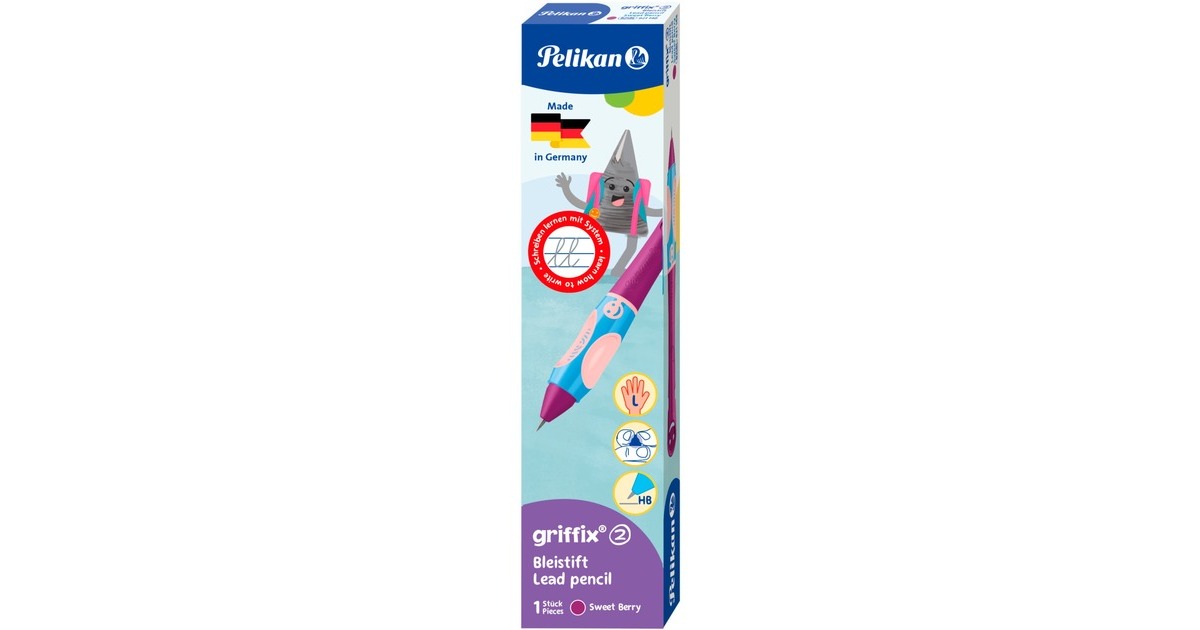 Pelikan Griffix Bleistift für Linkshänder Sweet Berry(violett)