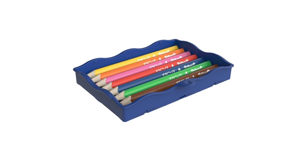 Pelikan Kreativfabrik Buntstifte BSD/8 sortiert in Universaletage 8 ST, Set(8 Stück)