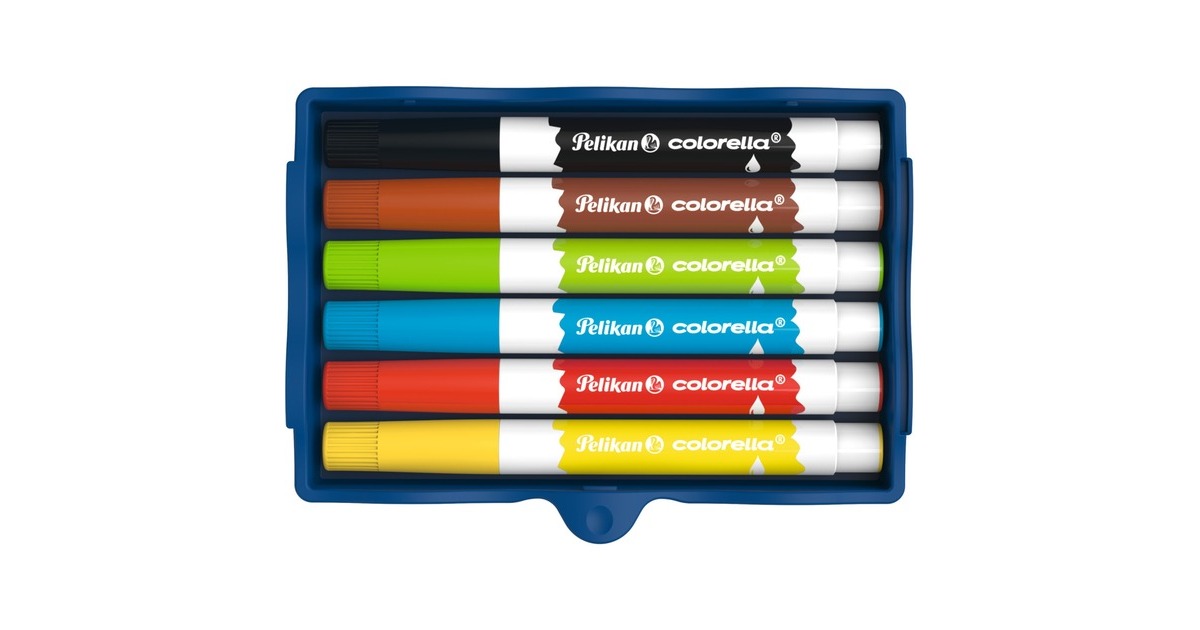 Pelikan Kreativfabrik Fasermaler Colorella C/wv/6 6 ST in Universaletage, Stift