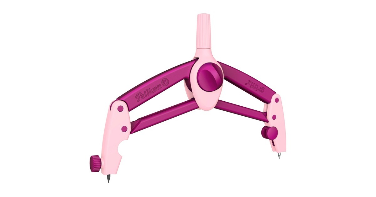 Pelikan Schulzirkel Griffix GZ/1/B(violett, mit Spitzenschutz)