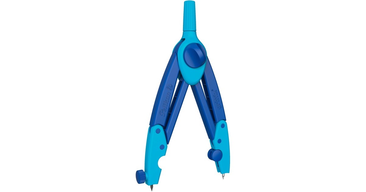 Pelikan griffix Schulzirkel(blau, mit Spitzenschutz)