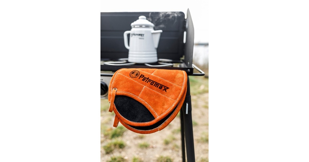 Petromax Aramid Pro 300 Topflappen mit Eingriff, Ablage(orange, 2 Stück, Oval)