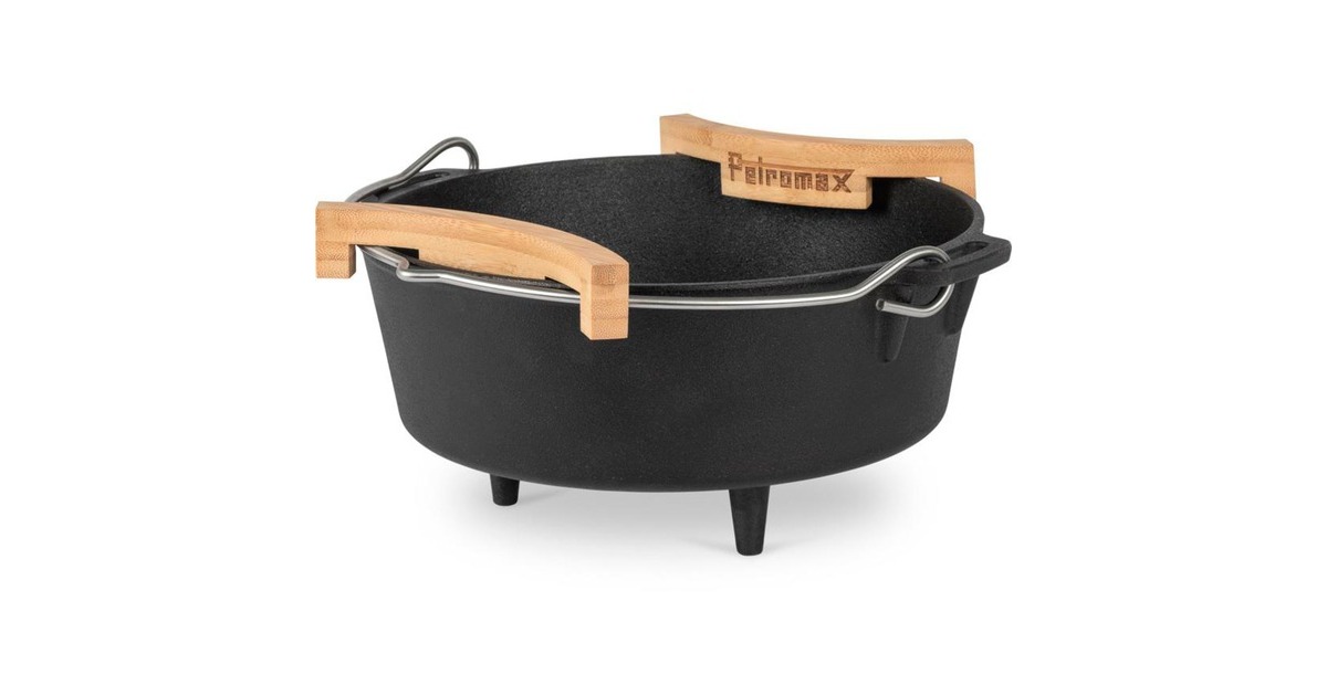 Petromax Deckel-Abstandshalter für Feuertöpfe, Untersetzer(holz, 2 Stück)