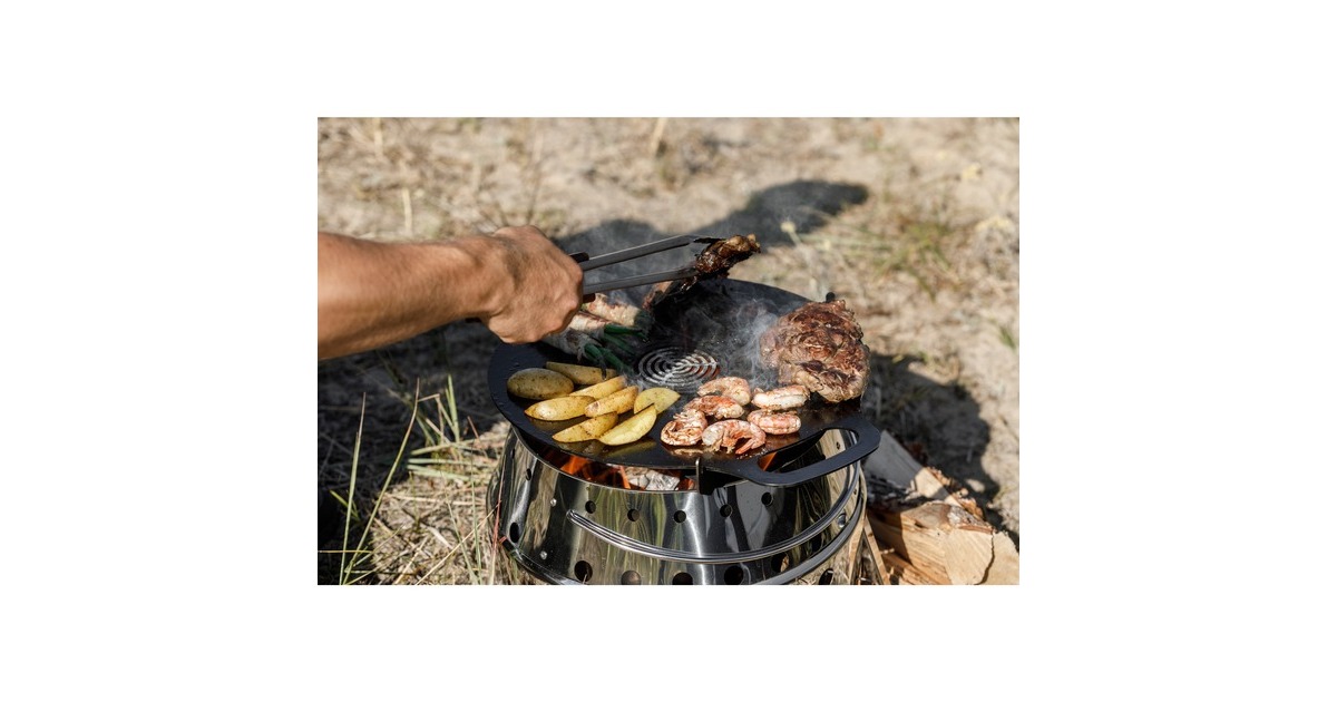 Petromax Einsatz für Atago Grillplatte, Grillrost