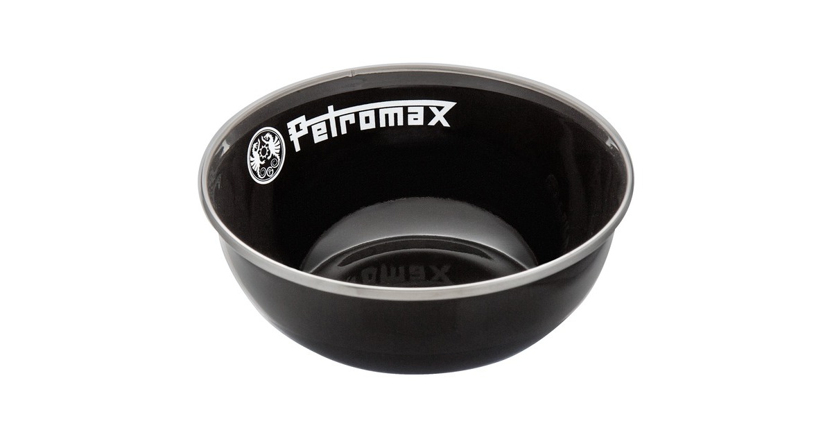 Petromax Emaille-Schalen 160ml, 2 Stück, Schüssel(schwarz, Ø 9,5cm) Petromax Emaille-Schalen 160ml, 2 Stück, Schüssel(schwarz, Ø 9,5cm)