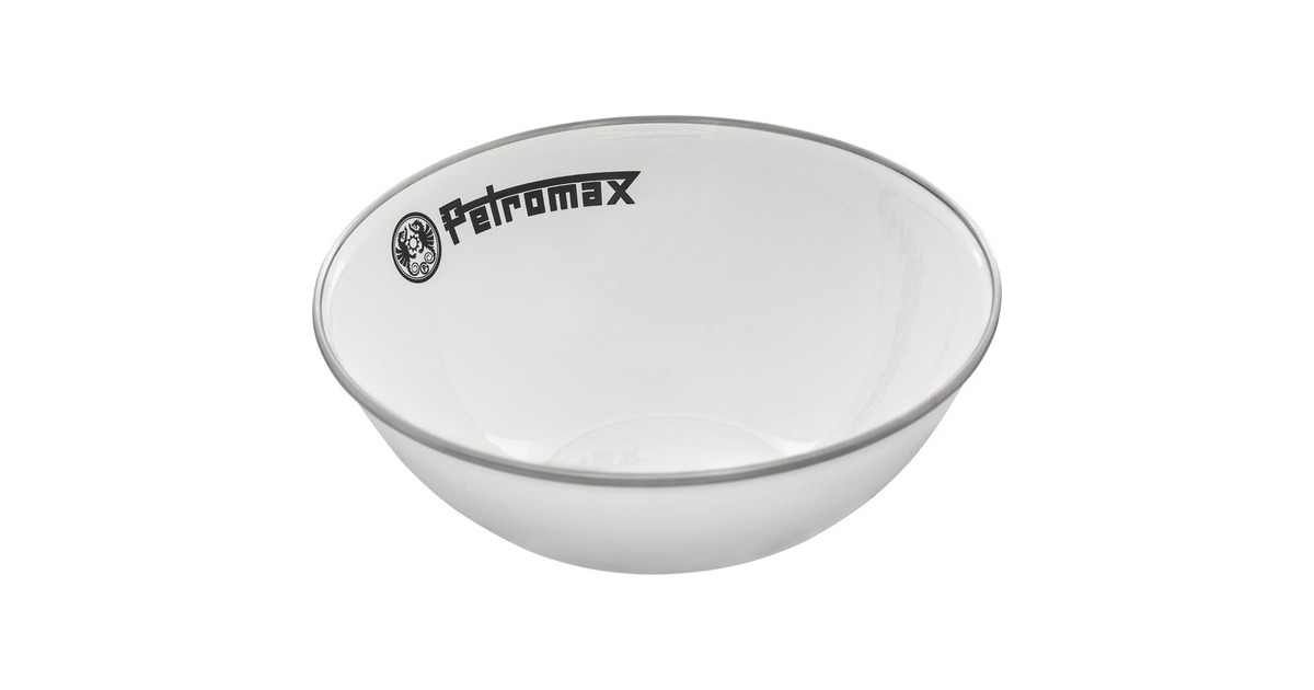 Petromax Emaille Schalen px-bowl-1-w 1 Liter, 2 Stück, Schüssel(weiß, Ø 19cm) Petromax Emaille Schalen px-bowl-1-w 1 Liter, 2 Stück, Schüssel(weiß, Ø 19cm)
