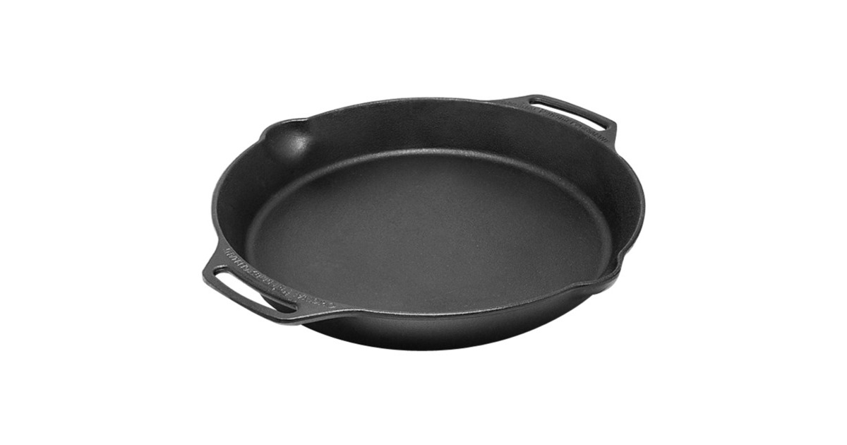 Petromax Feuerpfanne fp25h, mit 2 Henkeln(schwarz, Ø 25cm)