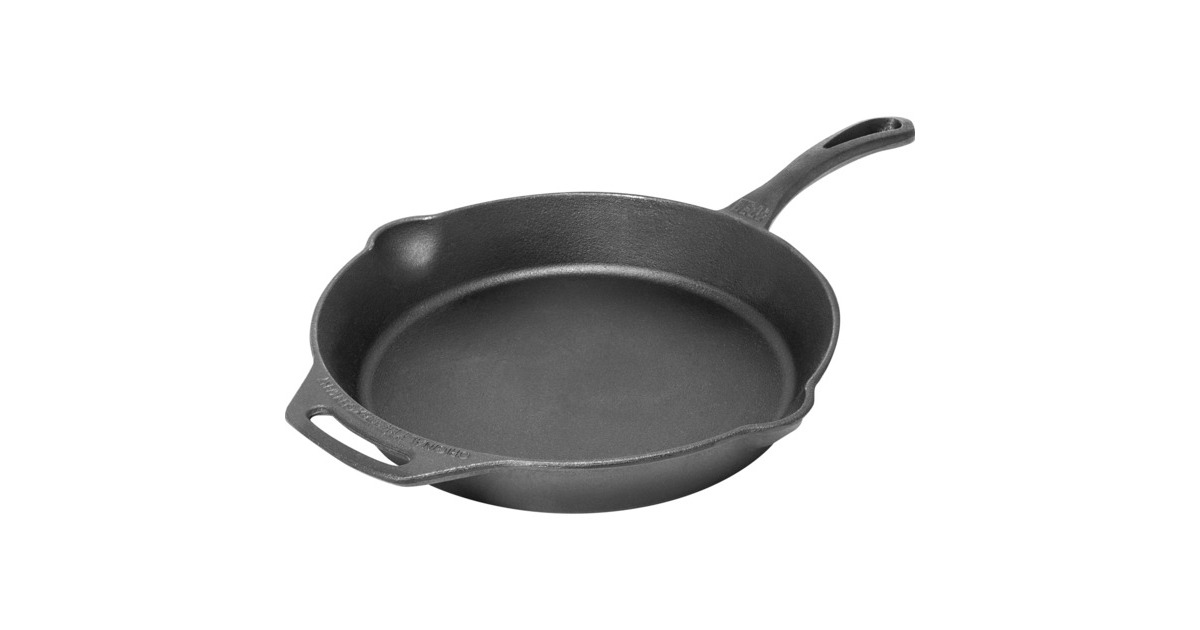 Petromax Feuerpfanne fp30, mit Pfannenstiel(schwarz, 1 Henkel, Ø 30cm)