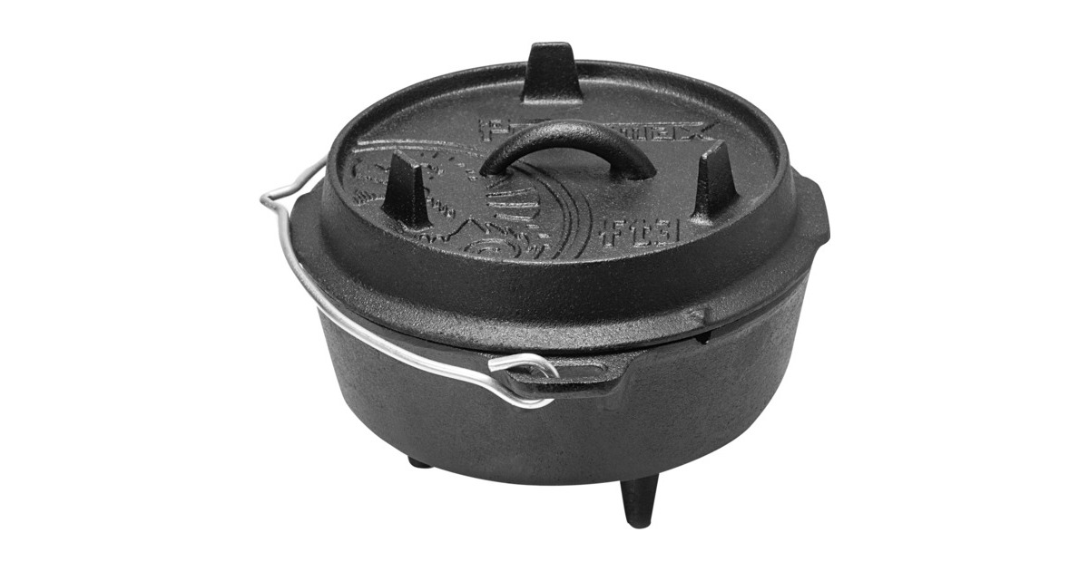 Petromax Feuertopf ft3(schwarz, mit Füßen)