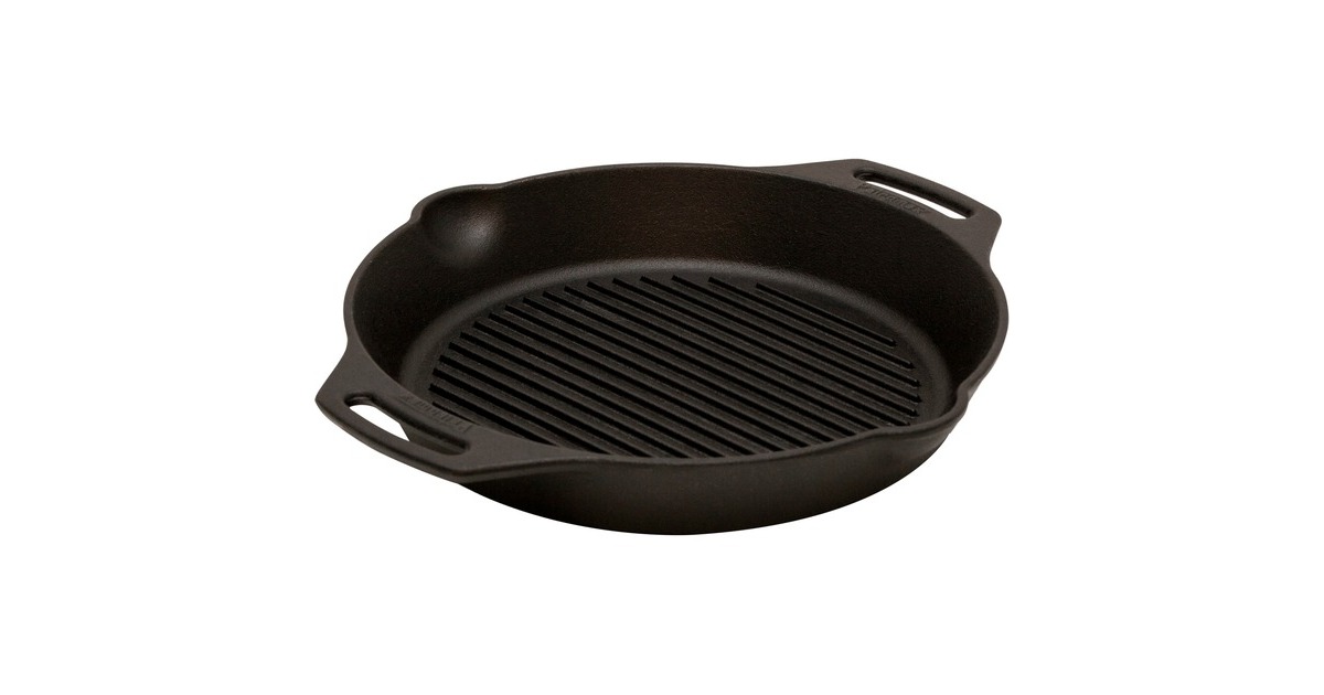 Petromax Grill-Feuerpfanne gp30h, mit 2 Henkeln(schwarz, Ø 30cm)