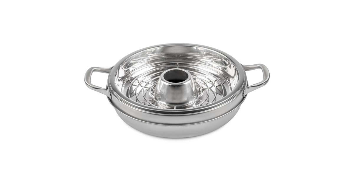 Petromax Grillrost für Camping-Backofen, Backblech(edelstahl, Ø ca. 25cm)