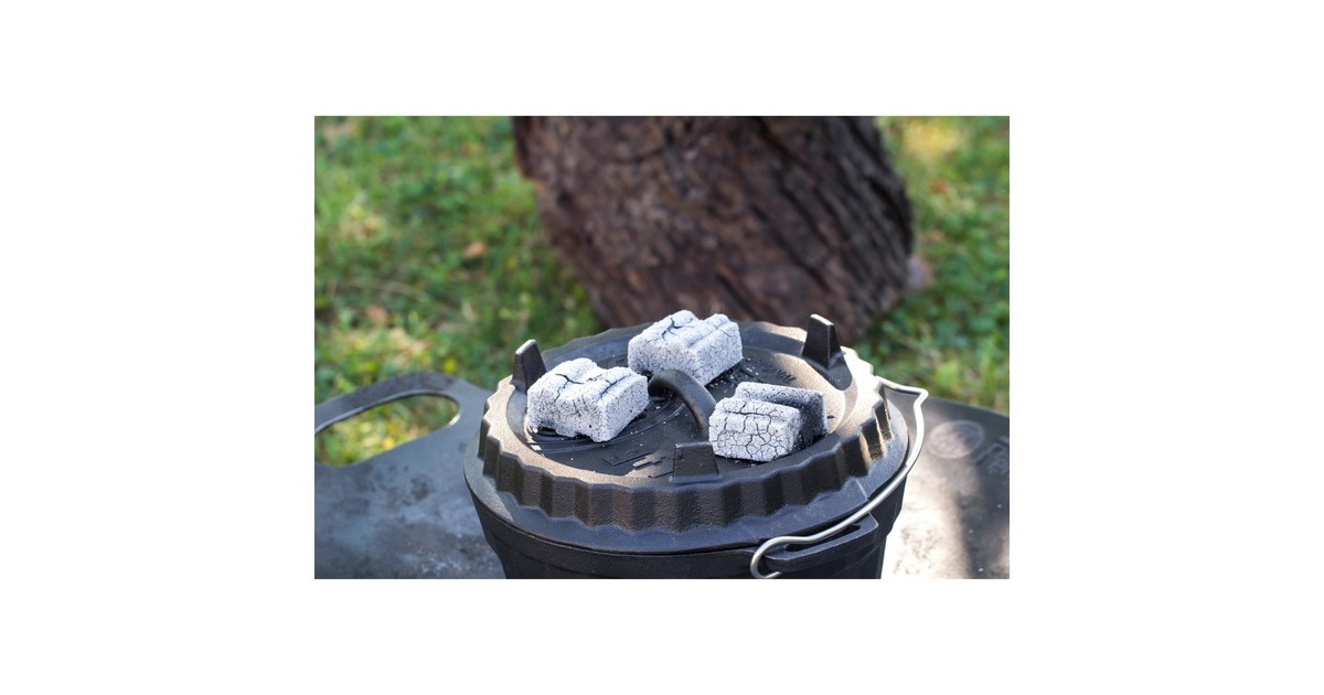 Petromax Gugelhupfform gf1 mit Tortenbodendeckel, Topf(schwarz, Ø 23,8cm)