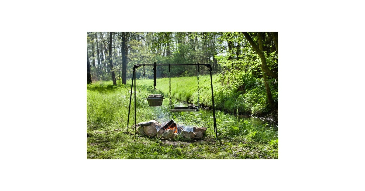 Petromax Gugelhupfform gf1 mit Tortenbodendeckel, Topf(schwarz, Ø 23,8cm)