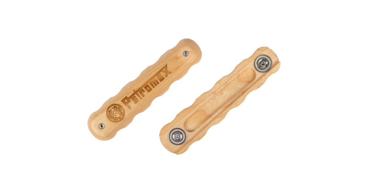 Petromax Holzgriff für schmiedeeiserne Pfannen, Fenstergriff(holz, passend für alle Petromax Schmiedepfannen )