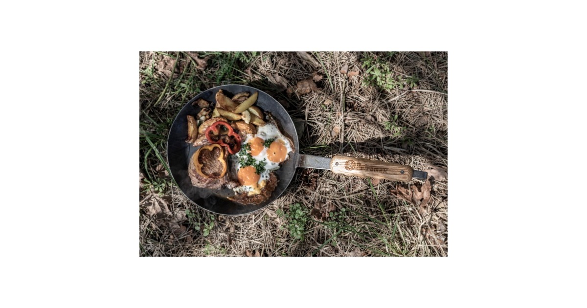 Petromax Holzgriff für schmiedeeiserne Pfannen, Fenstergriff(holz, passend für alle Petromax Schmiedepfannen )