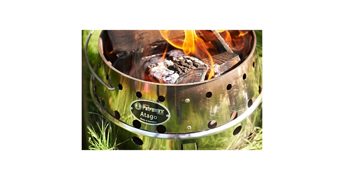 Petromax Holzkohlegrill Atago(edelstahl, Ø 42cm)
