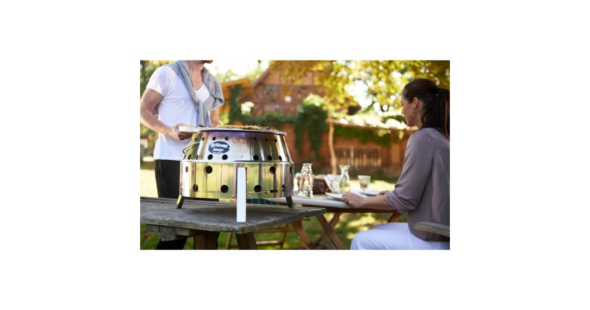 Petromax Holzkohlegrill Atago(edelstahl, Ø 42cm)