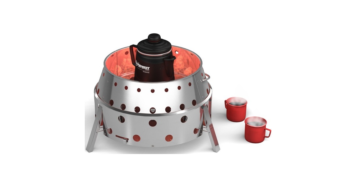 Petromax Holzkohlegrill Atago(edelstahl, Ø 42cm)