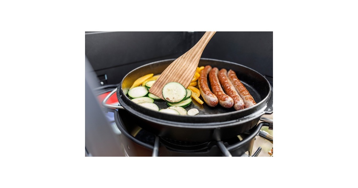 Petromax Holzspachtel mit Branding, Wender(braun)