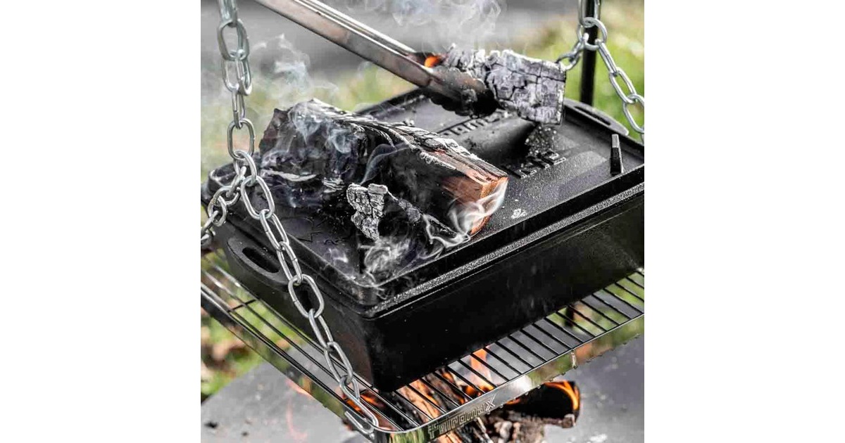 Petromax Kastenform mit Deckel k12, Topf(schwarz)