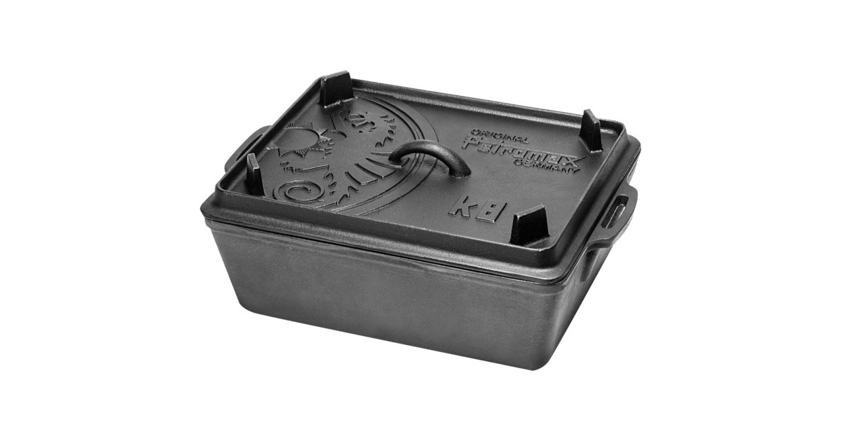 Petromax Kastenform mit Deckel k8, Topf(schwarz)
