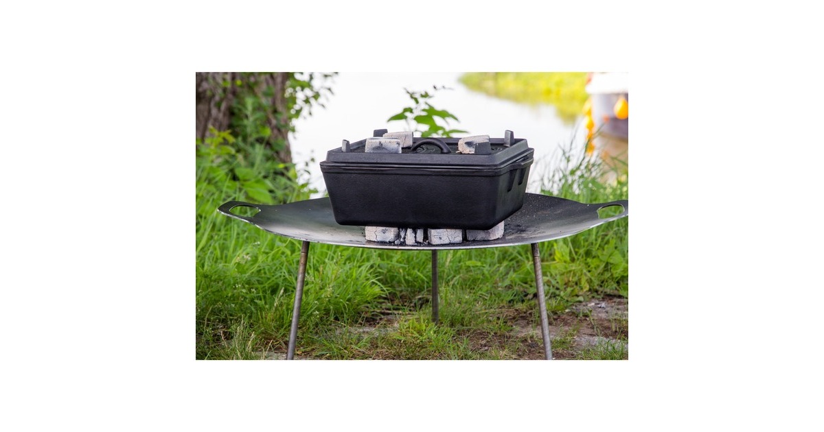 Petromax Kastenform mit Deckel k8, Topf(schwarz)