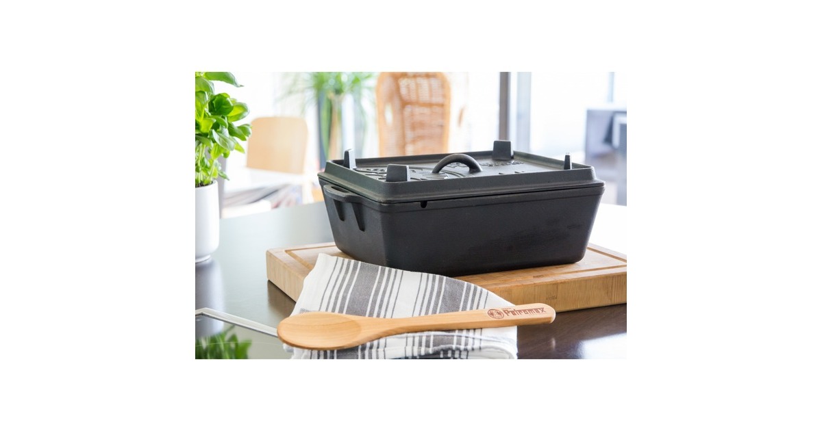 Petromax Kastenform mit Deckel k8, Topf(schwarz)