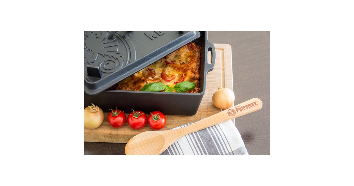 Petromax Kastenform mit Deckel k8, Topf(schwarz)