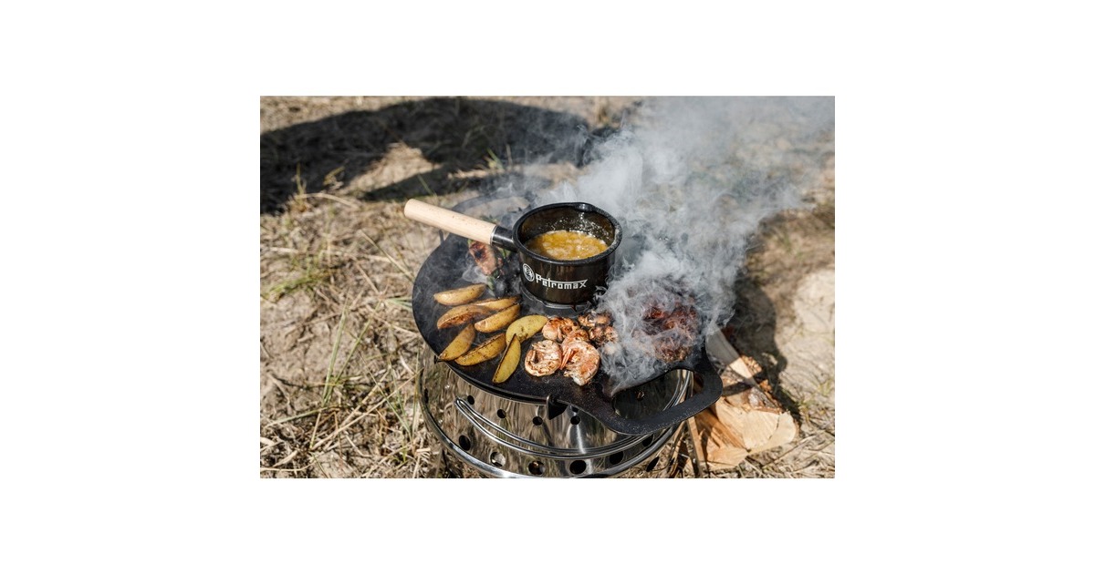 Petromax Kochaufsatz für Atago Grillplatte, Topfträger