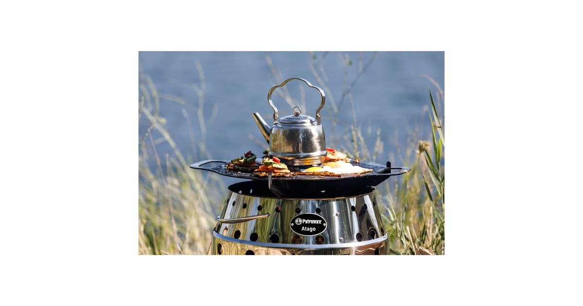 Petromax Kochaufsatz für Atago Grillplatte, Topfträger