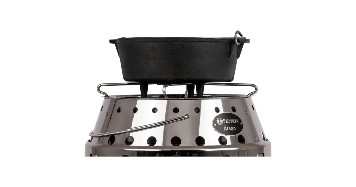 Petromax Kochkreuz für Holzkohlegrill Atago, Topfträger(edelstahl)