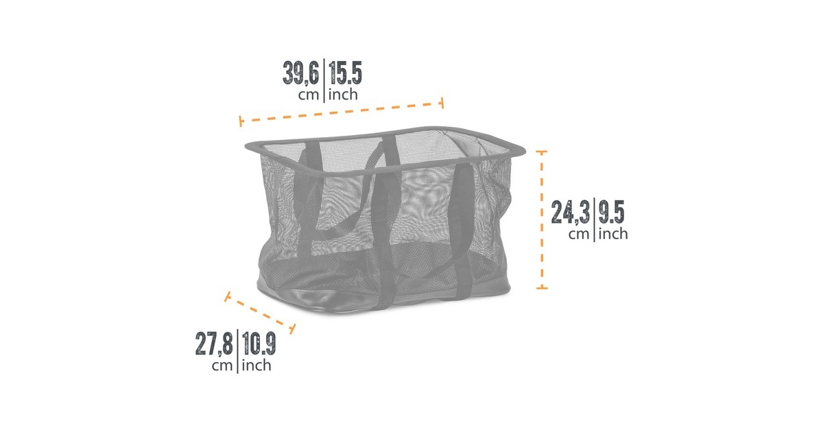 Petromax Netzeinsatz für Kühltasche, 22 Liter(schwarz)