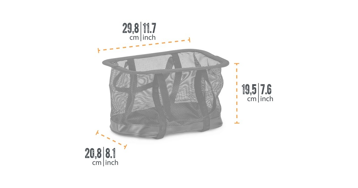 Petromax Netzeinsatz für Kühltasche, 8 Liter(schwarz)