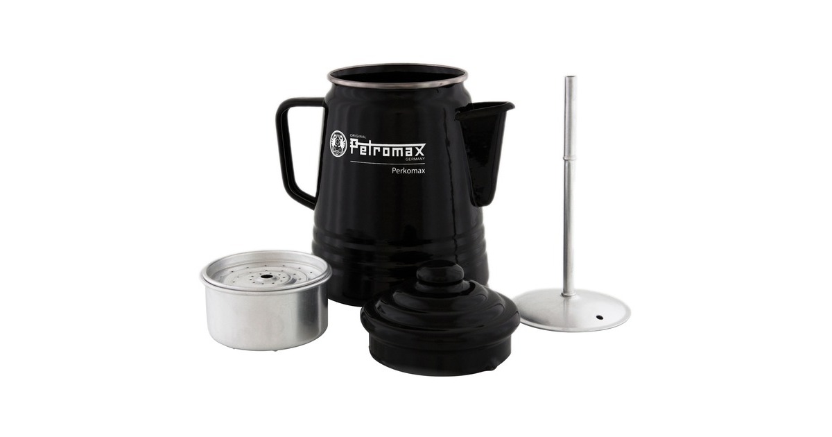Petromax Perkomax Perkolator per-9-s, Kaffeebereiter(schwarz)