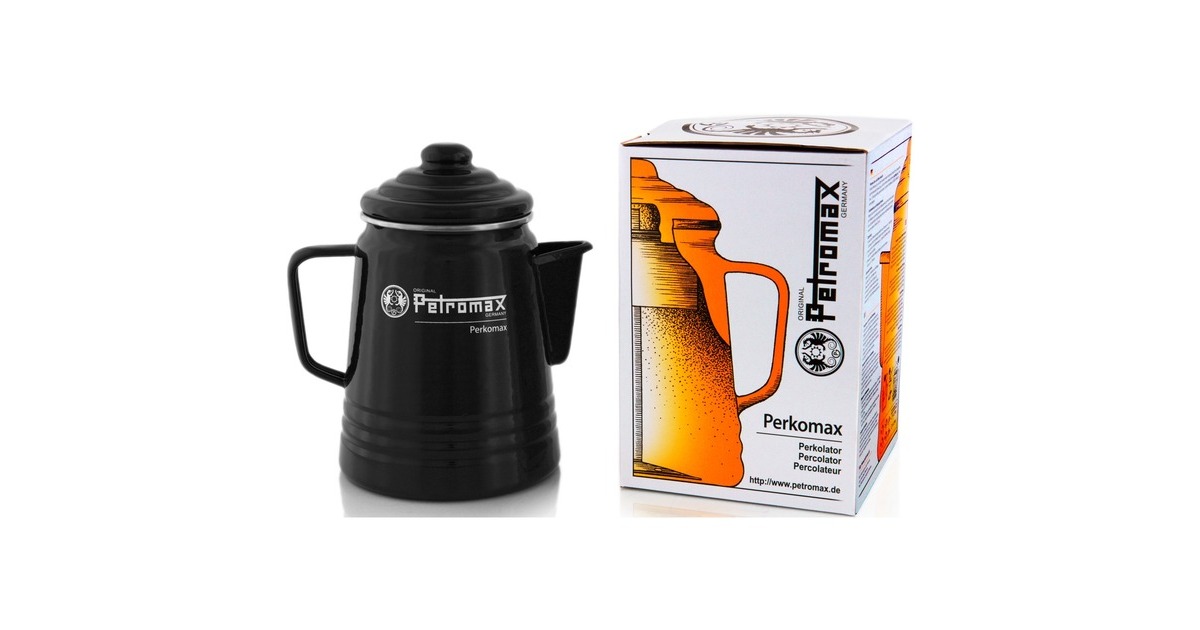 Petromax Perkomax Perkolator per-9-s, Kaffeebereiter(schwarz)