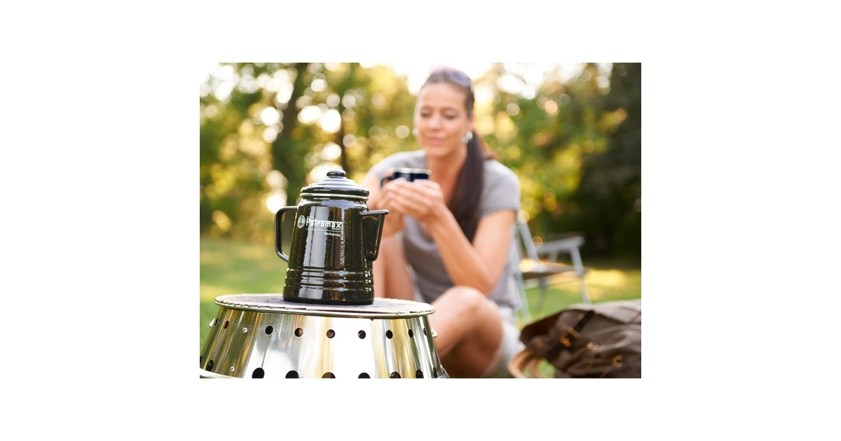 Petromax Perkomax Perkolator per-9-s, Kaffeebereiter(schwarz)