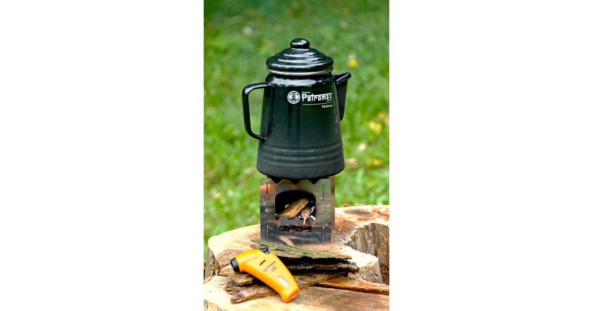 Petromax Perkomax Perkolator per-9-s, Kaffeebereiter(schwarz)