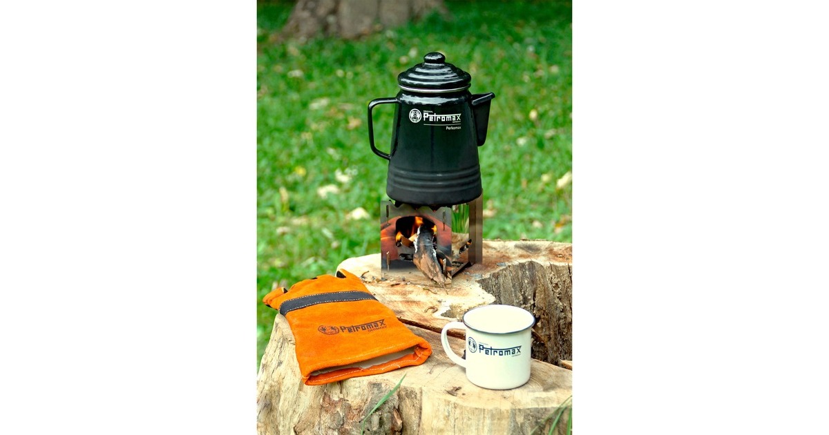 Petromax Perkomax Perkolator per-9-s, Kaffeebereiter(schwarz)