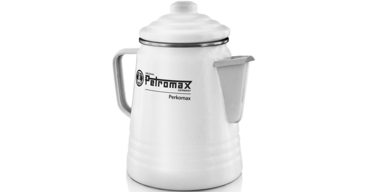 Petromax Perkomax Perkolator per-9-w, Kaffeebereiter(weiß)