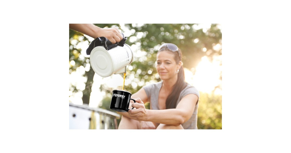 Petromax Perkomax Perkolator per-9-w, Kaffeebereiter(weiß)