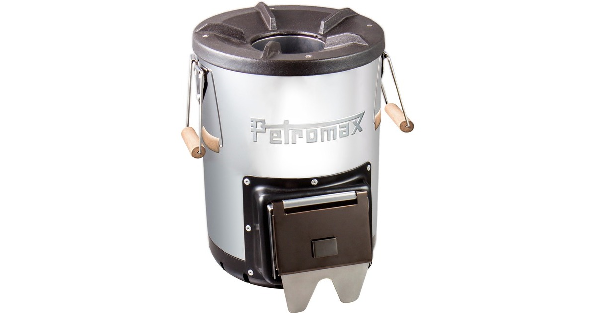 Petromax Raketenofen rf33, Feuerstelle(silber/schwarz)