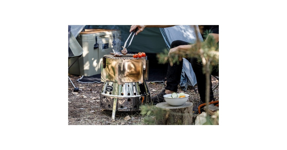 Petromax Reflektorschild für Holzkohlegrill Atago(edelstahl)