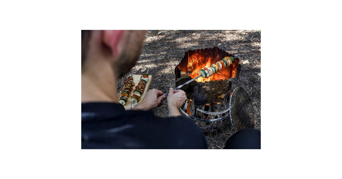 Petromax Reflektorschild für Holzkohlegrill Atago(edelstahl)